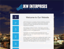 Tablet Screenshot of jkwenterprises.com